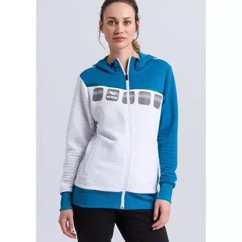 Спортивная куртка Erima, цвет weiss/weiss/kornblumenblau