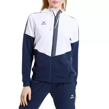 Спортивная куртка Erima, цвет weiss/weiss/navyblau