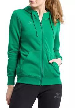 Спортивная куртка erima Kapuzensweatjacke, цвет smaragd