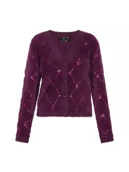 Спортивная куртка faina Cardigan, цвет Pflaume