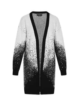 Спортивная куртка faina Cardigan, цвет Wollweiss Schwarz