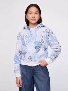 Спортивная куртка GAP, цвет wei/hellblau/lila