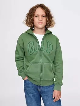 Спортивная куртка GAP Sweatjacke, зеленый