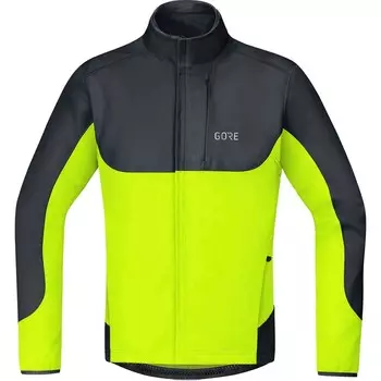 Спортивная куртка GORE WEAR C5 GORE WINDSTOPPER Thermo Trail Jacke, цвет Neon yellow/Anthracite