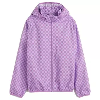 Спортивная куртка H&amp;M Checked, фиолетовый