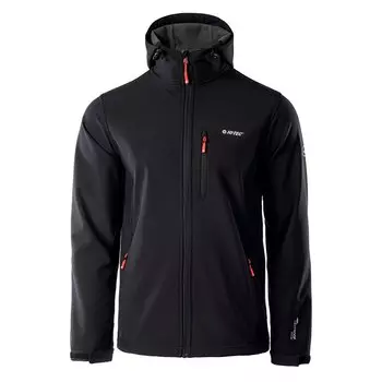 Спортивная куртка HI-TEC Caen softshell, черный
