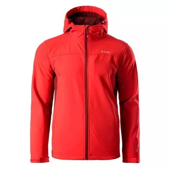 Спортивная куртка HI-TEC Kars softshell, красный
