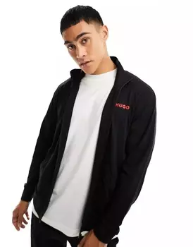 Спортивная куртка Hugo Bodywear Linked Zip, черный