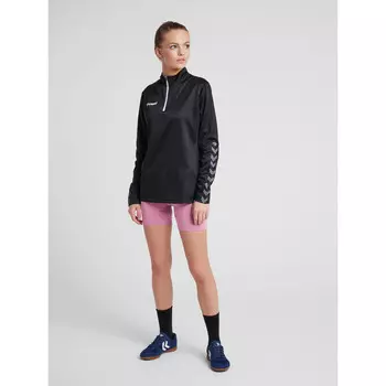 Спортивная куртка Hummel, черный/белый