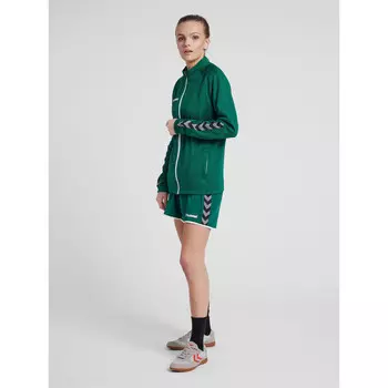 Спортивная куртка Hummel, цвет alpingrn/weiss/weiss