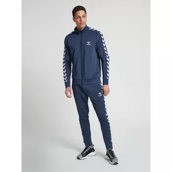 Спортивная куртка Hummel, цвет pfauenblau/sturmblau/kosmosblau