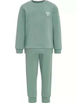 Спортивная куртка Hummel Druckknopf Track Suit Hmlsanto Kinder, цвет MINERAL BLUE