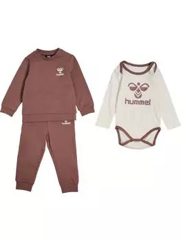 Спортивная куртка Hummel Verstellbare Taille Track Suit Hmltrio Kinder, цвет NUTMEG