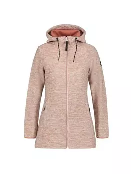 Спортивная куртка Icepeak Strickfleecejacke lang Alzey Kapuze, розовый