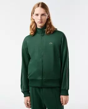 Спортивная куртка из пике Original Paris Lacoste, темно-зеленый