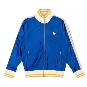 Спортивная куртка из полиэстера Moncler x Palm Angels, цвет Синий