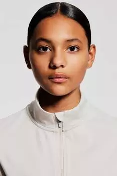 Спортивная куртка из софтмува H&M, бежевый