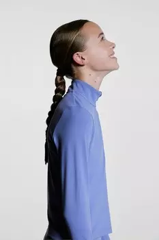 Спортивная куртка из софтмува H&M, голубой