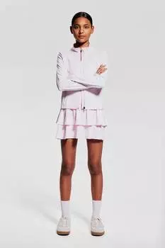 Спортивная куртка из софтмува на молнии H&M, розовый