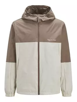 Спортивная куртка JACK & JONES, коричневый