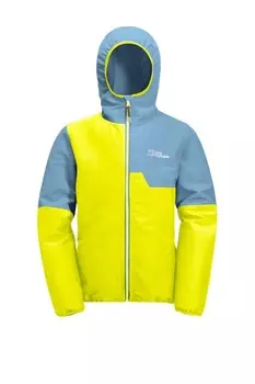 Спортивная куртка JACK WOLFSKIN Outdoor, неоново-желтый