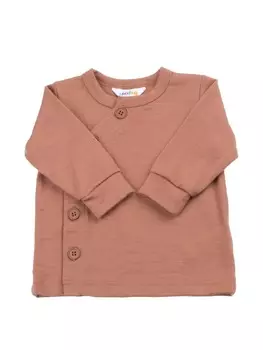 Спортивная куртка Joha Cardigan aus Wolljersey Merinowolle, цвет rost