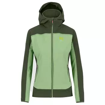 Спортивная куртка Karpos Parete softshell, зеленый
