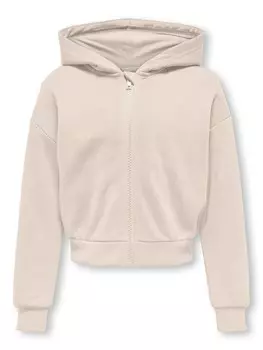 Спортивная куртка KIDS ONLY Sweatjacke KOGFAVE L/S ZIP HOOD SWT, цвет whitecap gray