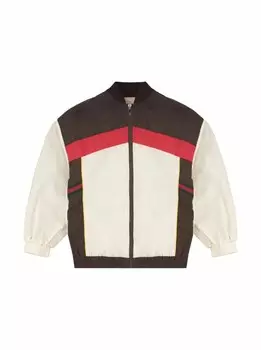 Спортивная куртка колор-блок Gucci, мультиколор