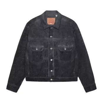 Спортивная куртка Levi'S Levi's x Stussy Dyed Jacquard 'Black', черный