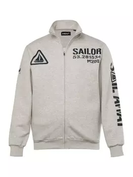 Спортивная куртка Men Plus, цвет grau melange