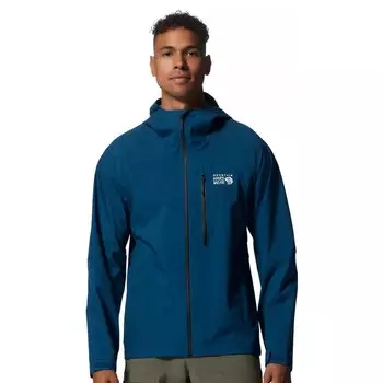 Спортивная куртка Mountain Hardwear New Stretch Ozonic softshell, синий