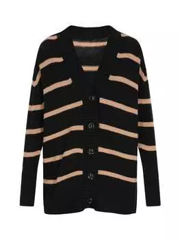 Спортивная куртка myMo ROCKS Cardigan, цвет Black Stripes