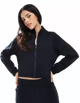 Спортивная куртка на молнии Agon черного цвета