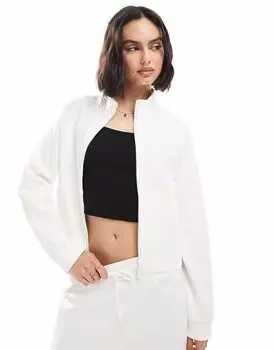 Спортивная куртка на молнии Agon в цвете «кремовый»