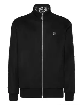 Спортивная куртка на молнии Skull&Bones Philipp Plein, черный