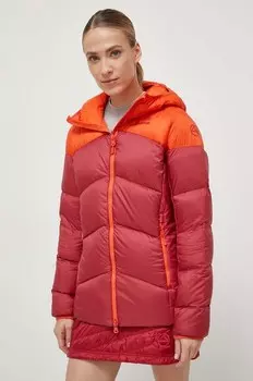 Спортивная куртка на природном пуху La Sportiva, красный