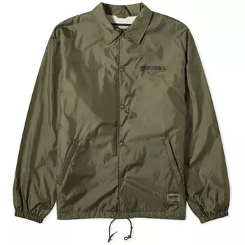 Спортивная куртка Neighborhood Windbreaker Coach, цвет Olive Drab