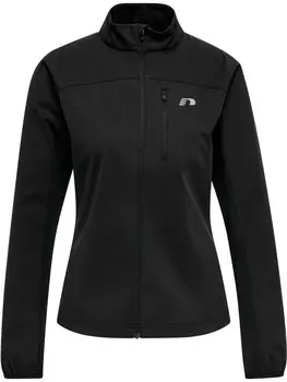 Спортивная куртка Newline Reflektierend Logo Women Core Laufen Damen, черный
