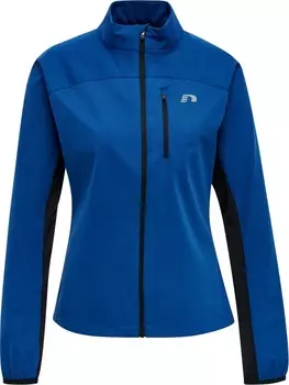 Спортивная куртка Newline Reflektierend Logo Women Core Laufen Damen, цвет true blue
