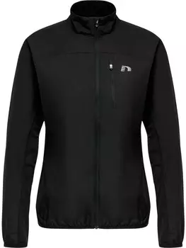 Спортивная куртка Newline Reflektierend Logo Womens Core Laufen Damen, черный