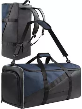 Спортивная куртка normani Sport- und Reisetasche mit Rucksackfunktion 58 l Ostpass, синий