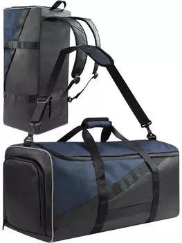 Спортивная куртка normani Sport- und Reisetasche mit Rucksackfunktion 90 l Nordpass, синий