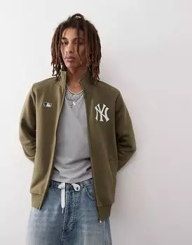 Спортивная куртка NY Yankees цвета хаки 47 Brand