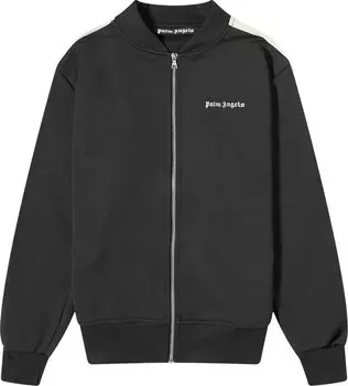 Спортивная куртка Palm Angels Classic Logo Bomber 'Black/Off White', черный