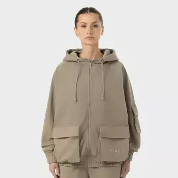 Спортивная куртка Pegador Nona Oversized Sweat Jacket, бежевый