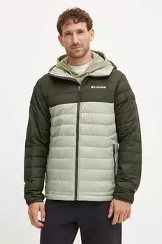 Спортивная куртка Powder Lite II Columbia, зеленый