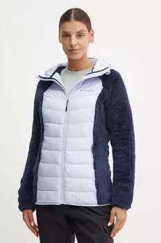 Спортивная куртка Powder Lite Sherpa Hybrid Columbia, фиолетовый