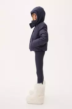 Спортивная куртка пуховик из термомува H&M, синий