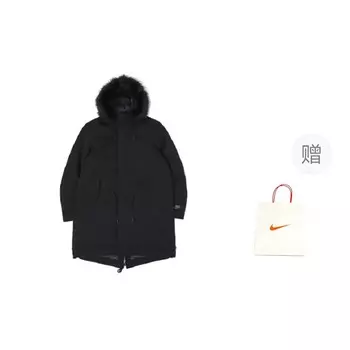 Спортивная куртка-пуховик мужская черный Nike